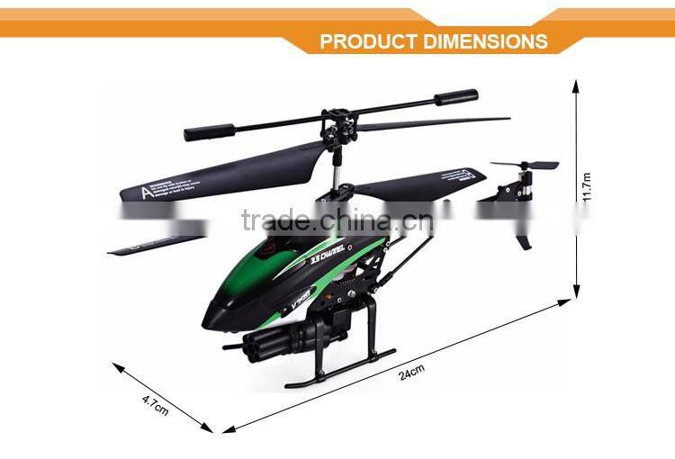 WLtoys Remote Control Airplane 3.5 Channels Aircraft Toys W/ Gyro WL V398 Missile Launcher RC Helicopter Price in India
