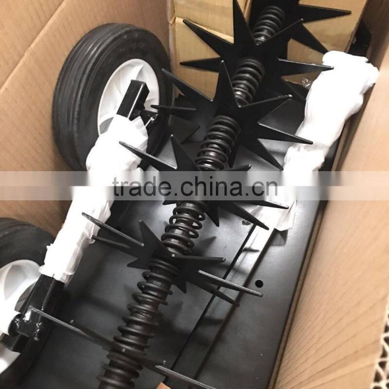 Towed Lawn Slitter/Tow Behind Spike Aerator/ Lawn rotary cultivator