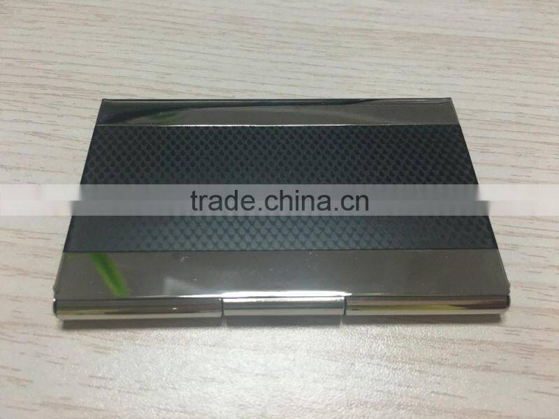 High-grade Stainless Steel metal business card holder (spray paint)