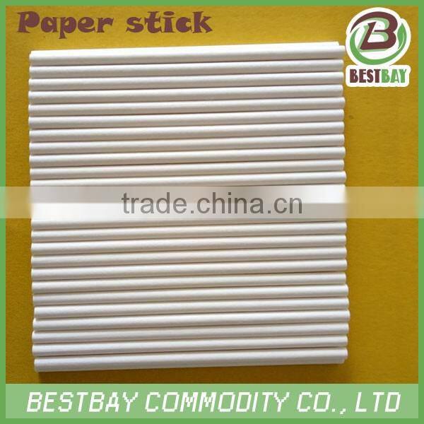 Colorful pattern food paper sticks,chocolate cake lollipop stick