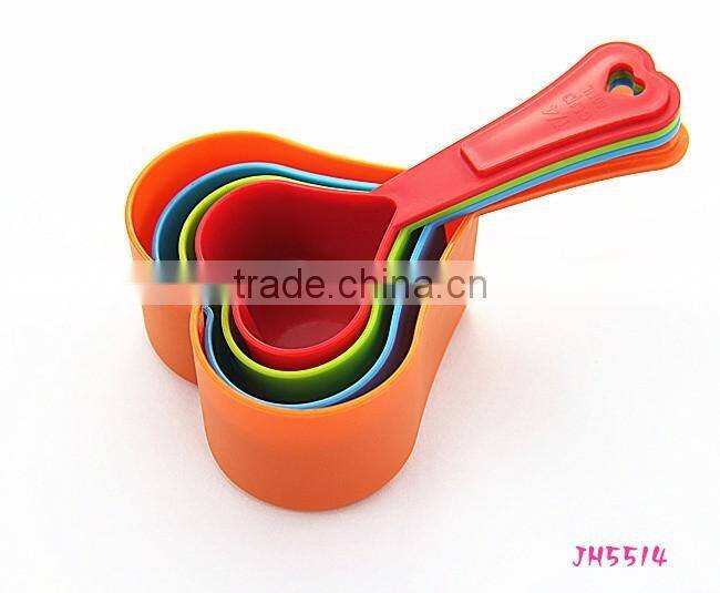 JH5514 4pc plastic measuring spoon