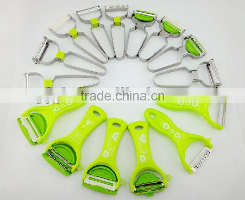 High quanlity 6 inch stainless steel swivel slicer Japanese peeler