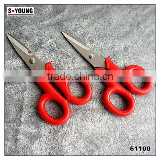 61100 Electrical Scissors,Fiber Optic Shears Wire Cable Cutter Scissors