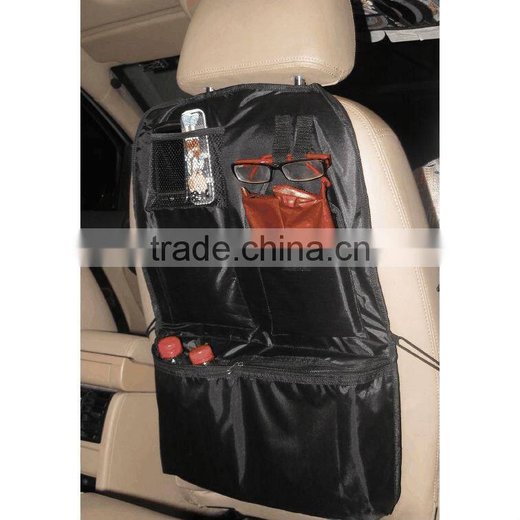 2015 Black Hanging Organizer Bag , Car Back Seat Organizer