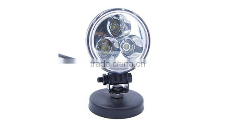 Energy saving PMMA lens DC 10-30V 9w led working lamp