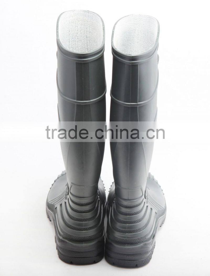 CSA impact and penetration resistance PVC waterproof gumboots safety rain boots