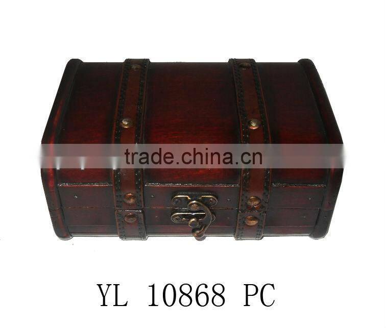Antique Wood Storage Box YL9626