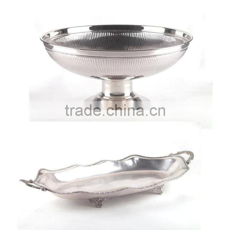 Art Style Stainless Steel Fruit Plate