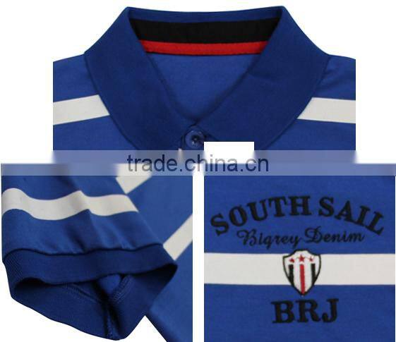 New design french terry custom wholesale men polo shirts