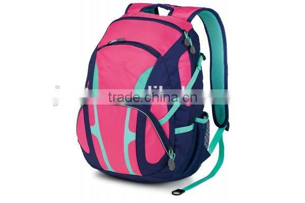 2015 new style student's school backpack bag