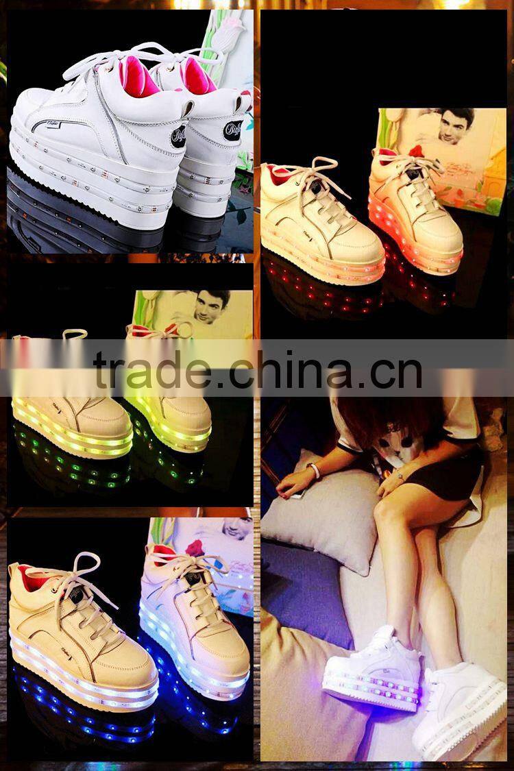 HFR-ZS-1 2015 bluetooth twin lamp USB retail led light up shoes