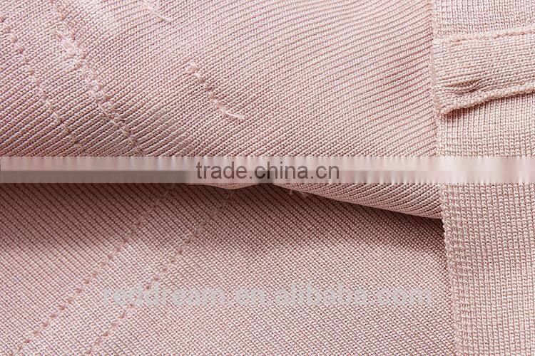 2015 latest fashion dresses Sleeveless Novelty patterns high quality Bandage new Fashion Dresses H1316