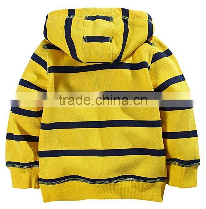Kids Stripe Hoodies Wholesale Lovely Bee Hoodie Sweatshirt Printing Custom for 1~7 years Kid
