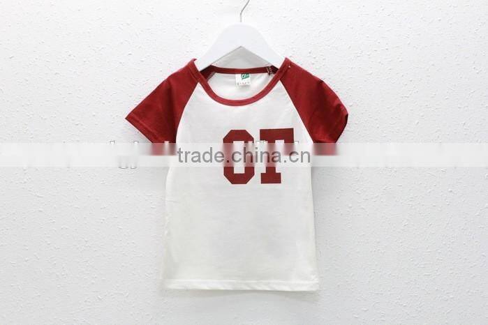 2016 summer carter baby shirt cotton fabric t-shirts wholesale t-shirts