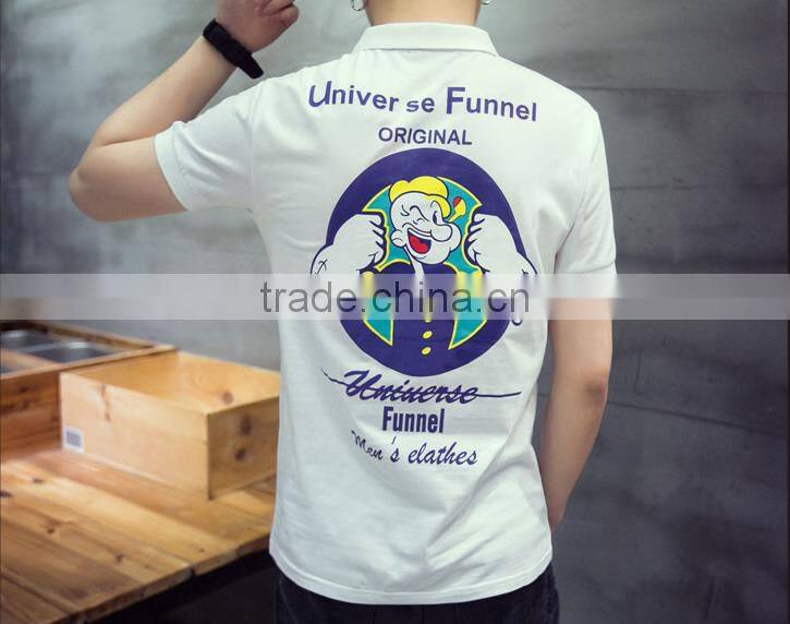 OEM custom 100% polyester quick dry polo shirt printing