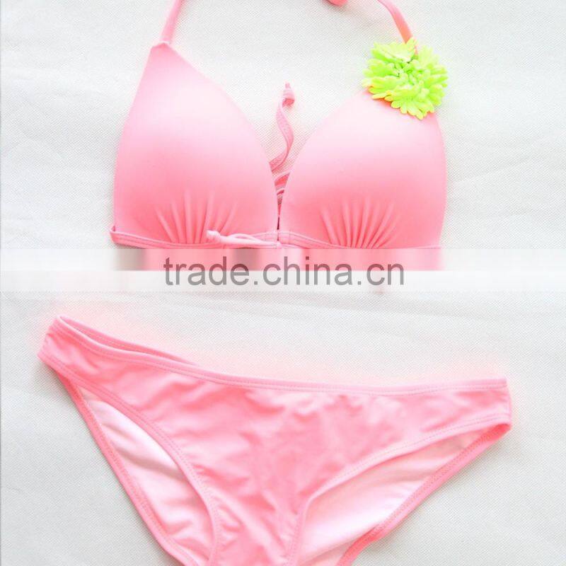 pink sweat girl swimwear