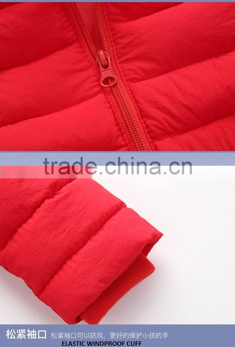 Factory direct supply oem high quality customize gilrs winterproof padded jacket,kids quilted jackets