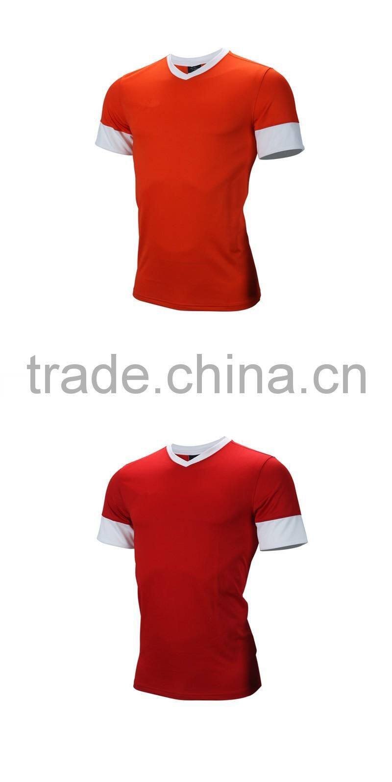 Short Sleeve Blank t-shirt OEM Logo Dry Fit 100% Polyester T Shirt