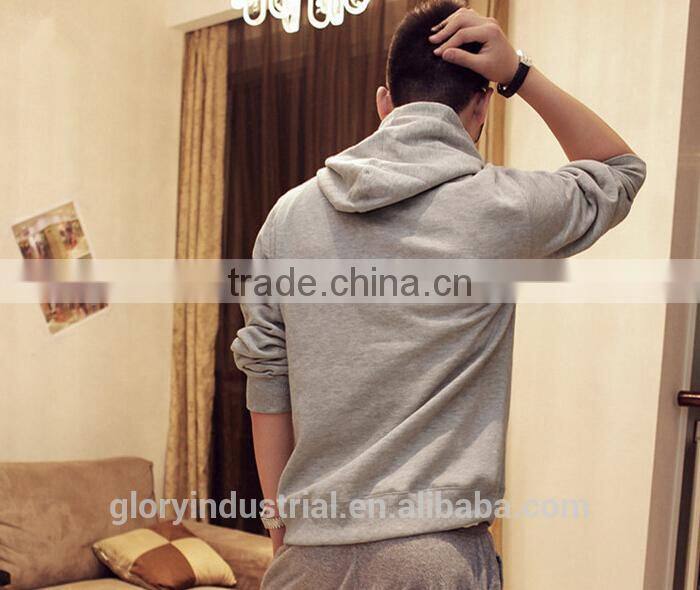 Top fashion button man hoody fleece