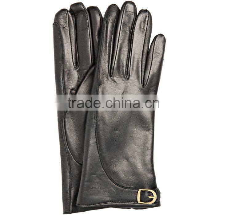 Men's Wool Lined Leather Gloves
