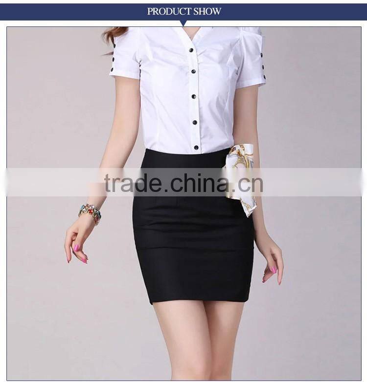 Bospoke Factory Price Ladies Office Skirt Pattern