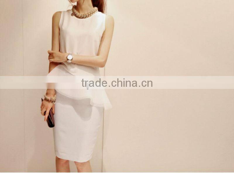 2013 sexy ladies summer skirt suits, business woman suit