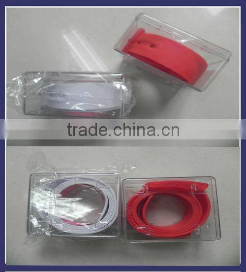 Colored Silicone Men's Fashion Golf Belt