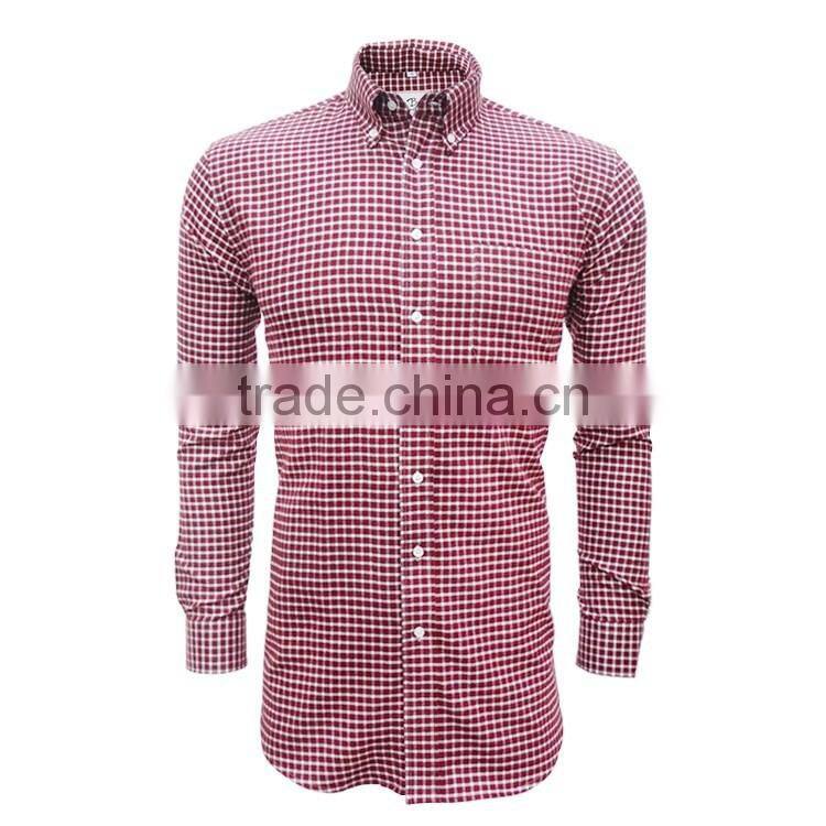 2017 latest long sleeve multi color multi pattern plaid flannel men shirt