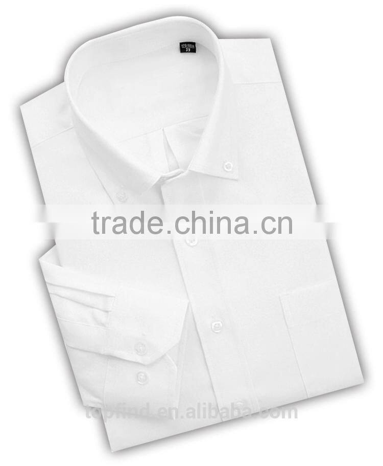 Fashion classic long sleeve popular branded oxford man shirts