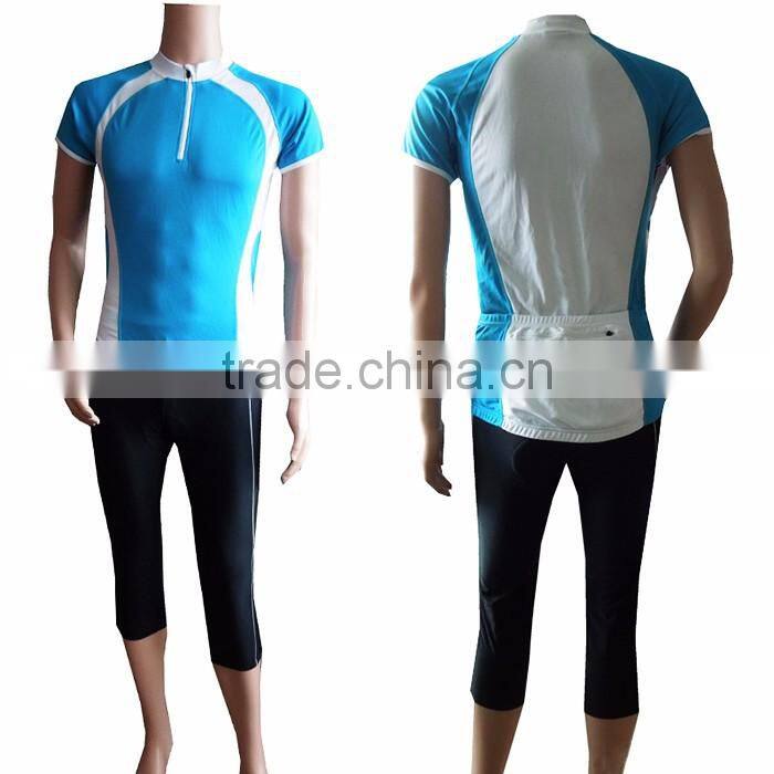 Manufactured in China custom men outdoor cycling clothing jersey