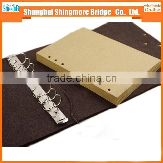 2017 alibaba china supplier hot sales high standard felt notebook with cheap price