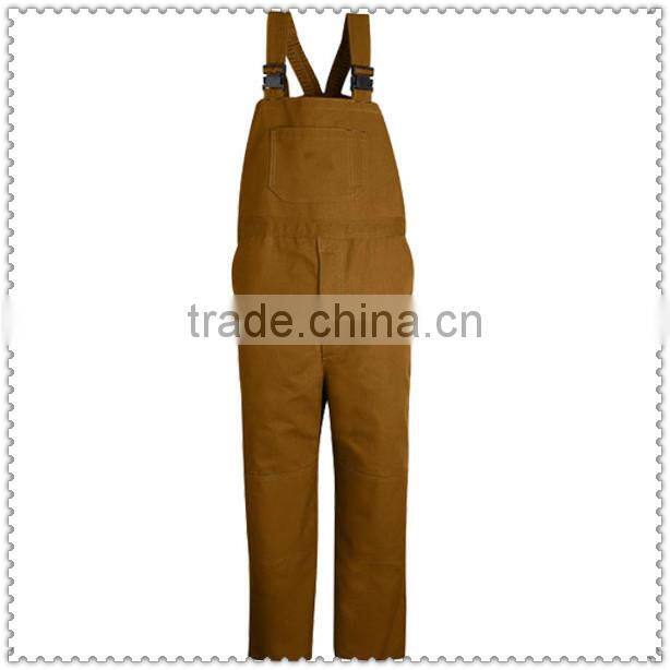 Duck Unlined Flame Resistant Bib Overall