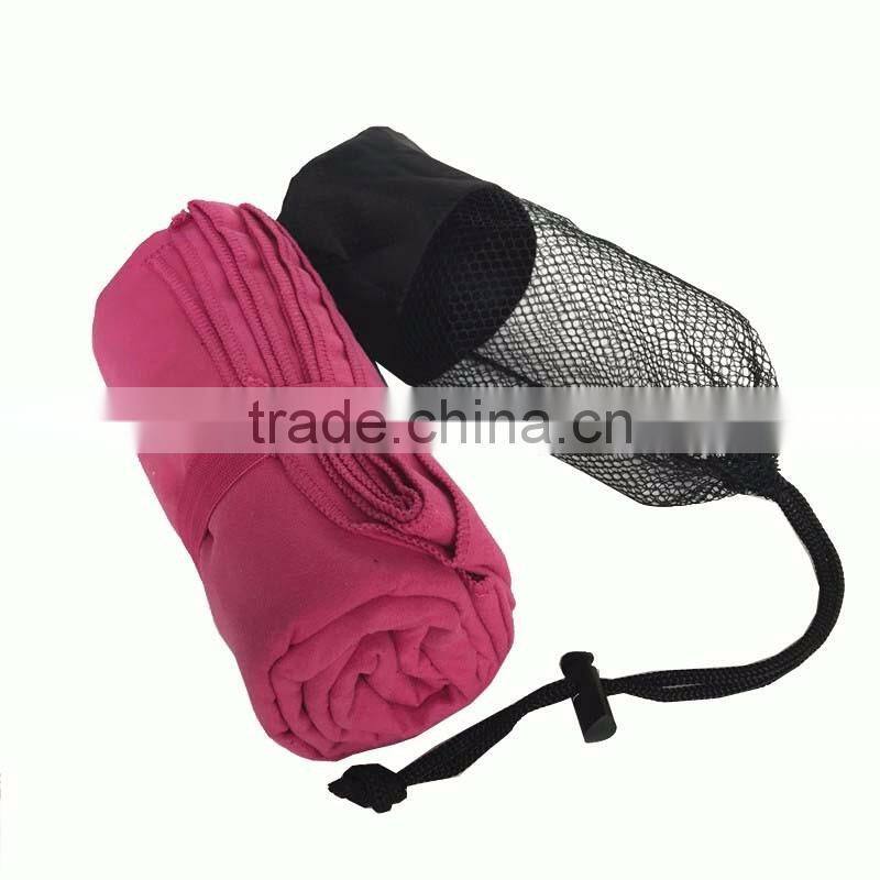 Microfiber outdoor travel towel for backpacking cool sport towel hiking sports towel