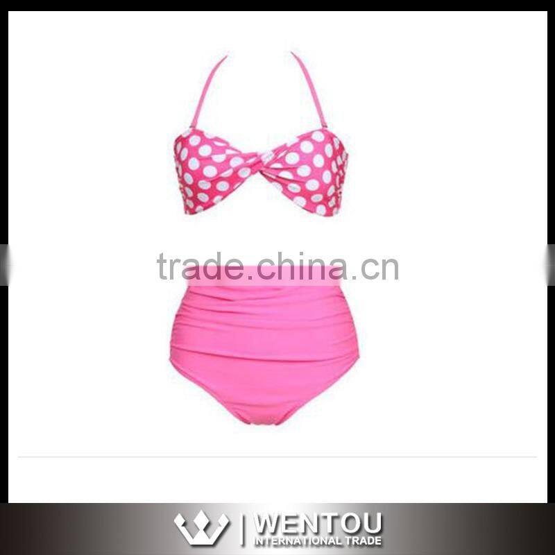 2016 Wholesale New Design High Waist Bikini
