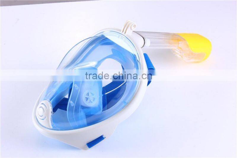 Breath Easy Surface Snorkeling Mask Full Face Dry Snorkel Scuba Swimming Diving