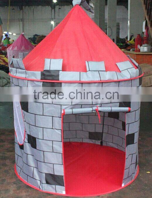 Factory Direct Sale kid play tent coloful castle play tent In- Stock party accessory
