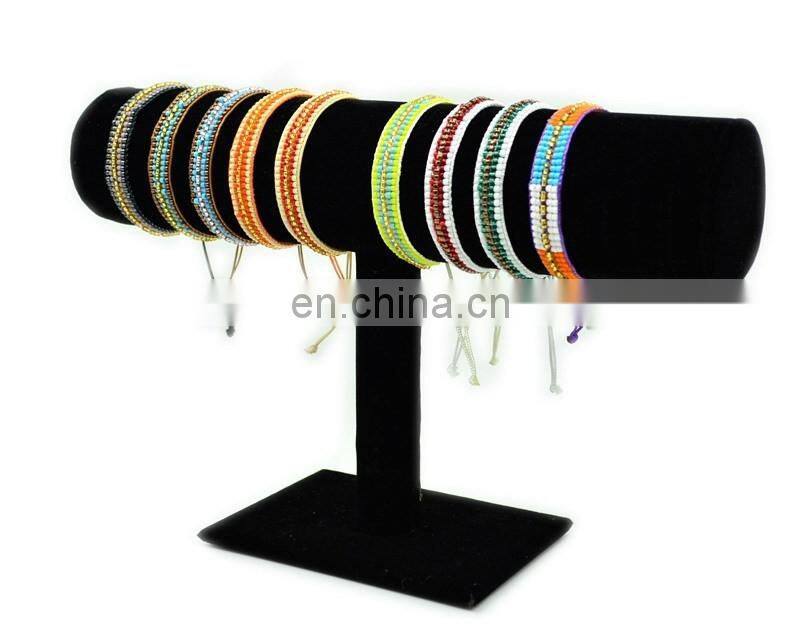 Handmade beaded color brecelet tube glass bead bracelet