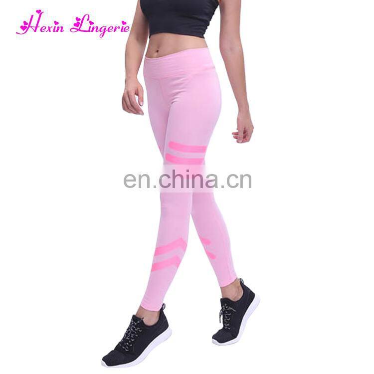 Oem Alphabet Flora Fashion Wicking Opaqu Track Yoga Women Sport Pants