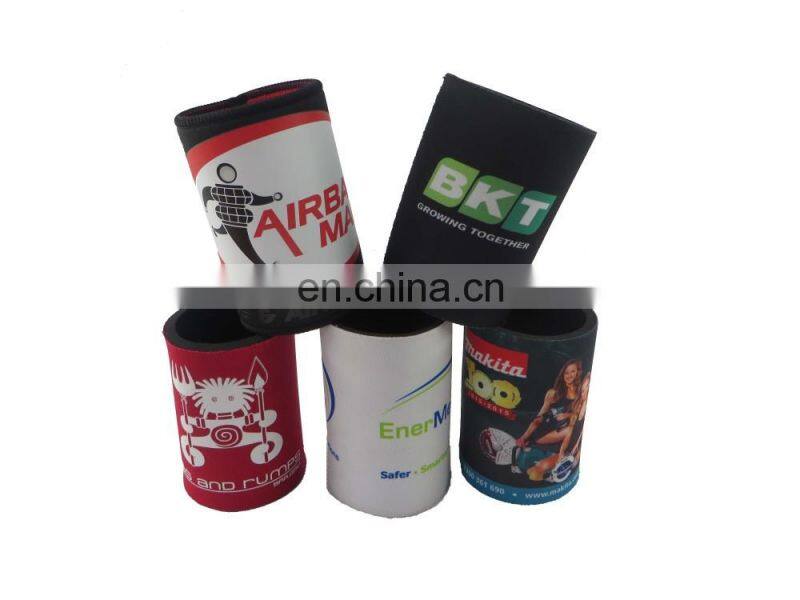 Best selling full color printing neoprene bottle stubby holder