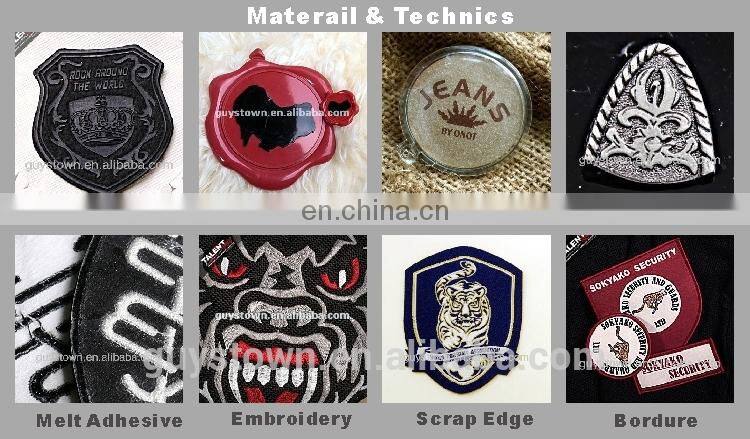 custom private clothing brand woven logo labels