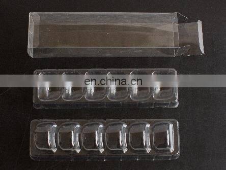 2015 rectangle pvc cake trasparent box