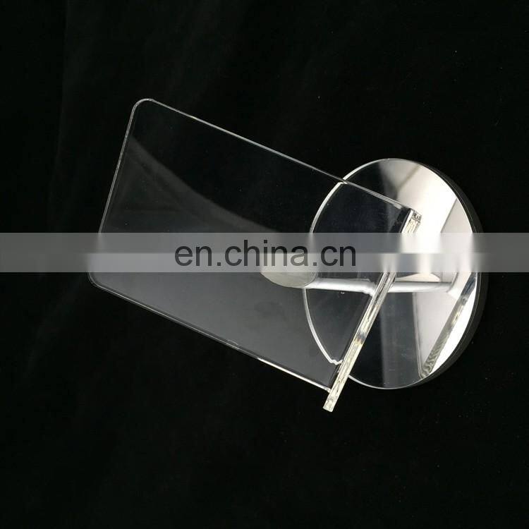 China made acrylic plastic mirror mobile vehicle traveling data recorder display shelf