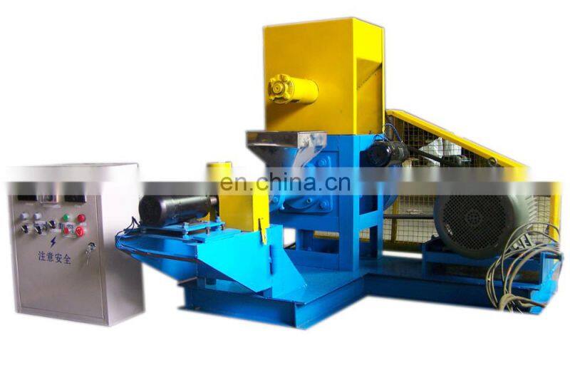 Manufacturer direct supply 220v electric 30-40kg/h floating fish feed pellet machine price