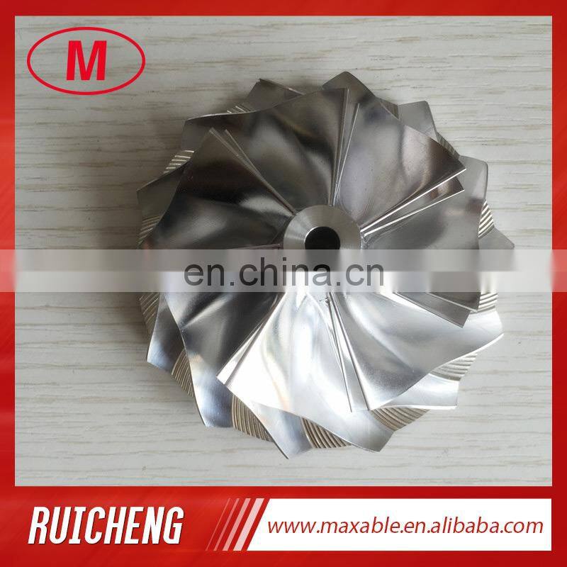 GTX3582 9833-2 62.45/82.36mm 7+7 blades high performance racing Turbocharger Billet/milling/aluminum 2618 compressor wheel