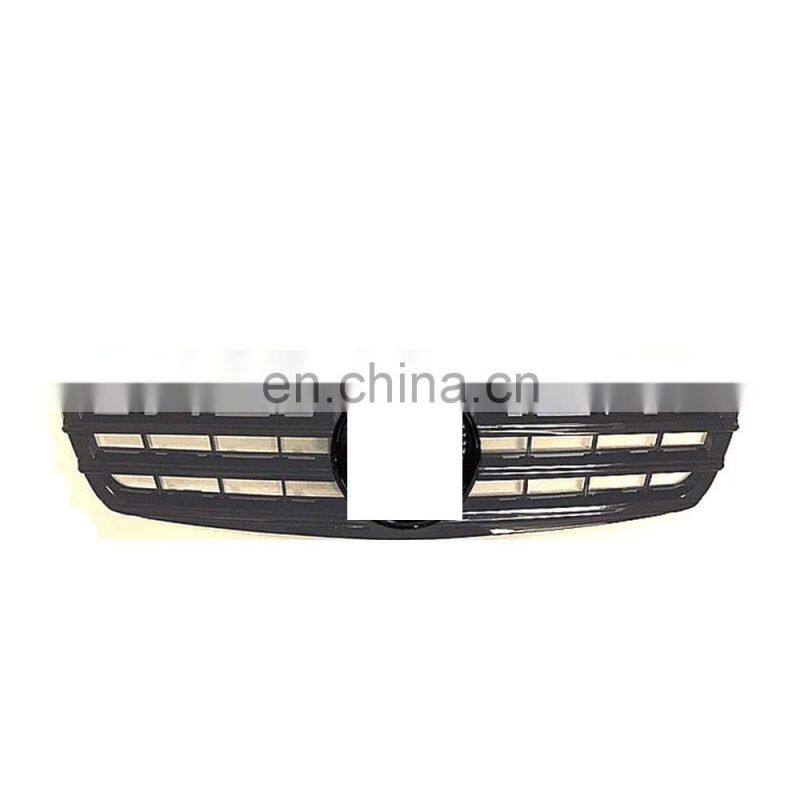 Gloss Black Front Grill Grille Cover 2000-2005 For Mercedes-Benz S-Class W220