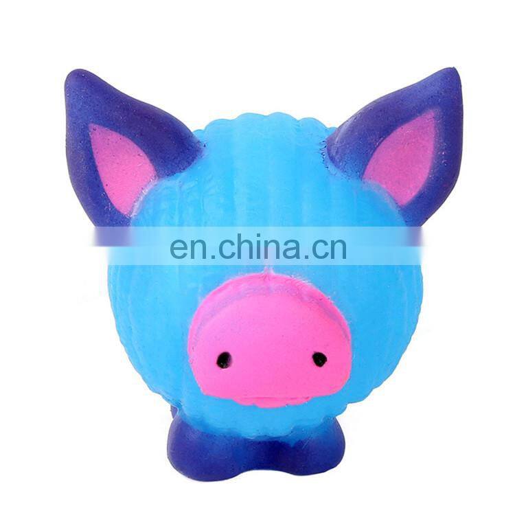 Cow Shaped Puppy Dog Toys Chewing Squeaky Vinyl Pet Toys With Sound Squeaker