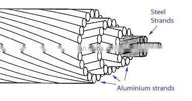 Factory price acsr penguin rabbit cable power cable from China