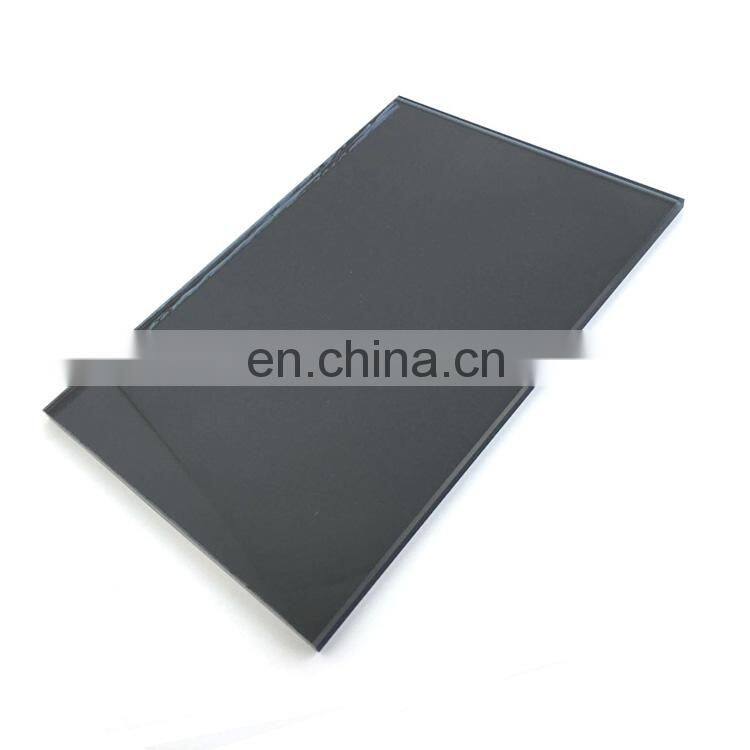 4mm 5mm 5.5mm 6mm Dark Grey Tinted Reflective Glass china supplier