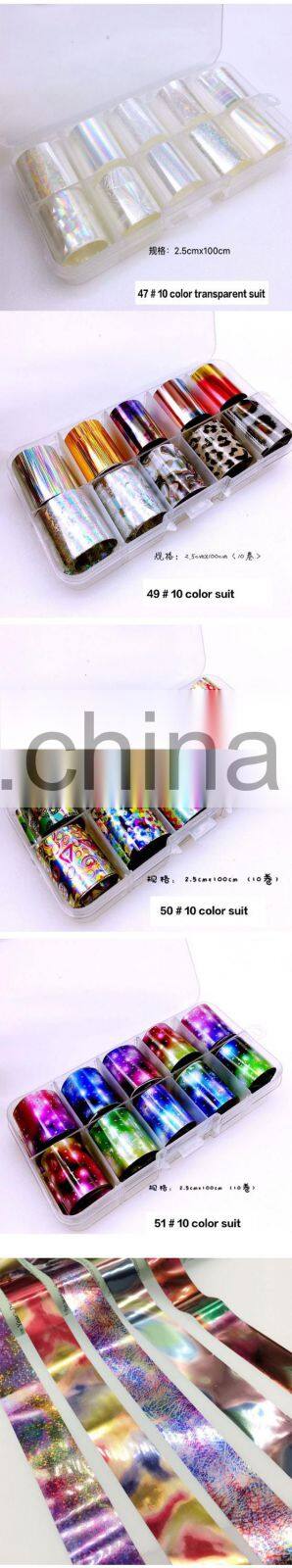 factory brand LOGO transfer foil Nail foil for nail art sticker for the nail art decoration LOGO FOIL