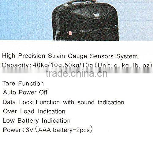 Urparcel 50kg/ 10g Pocket Electronic Digital LCD Luggage Travel Weighing Scale Handheld Balance Scale with Hanging Strap